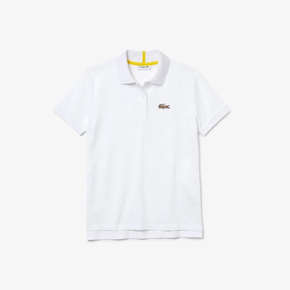 Lacoste White Polo Shirt for Women - Picture 3 of 5